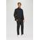 s.Oliver BLACK LABEL slim fit overhemd donkerblauw