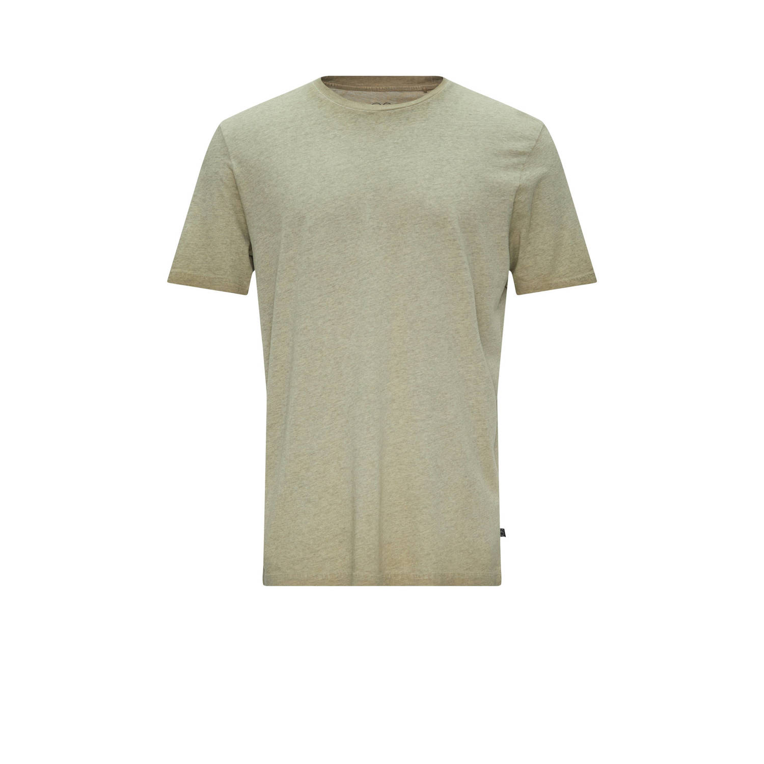 Q S by s.Oliver gemêleerd T-shirt bruin