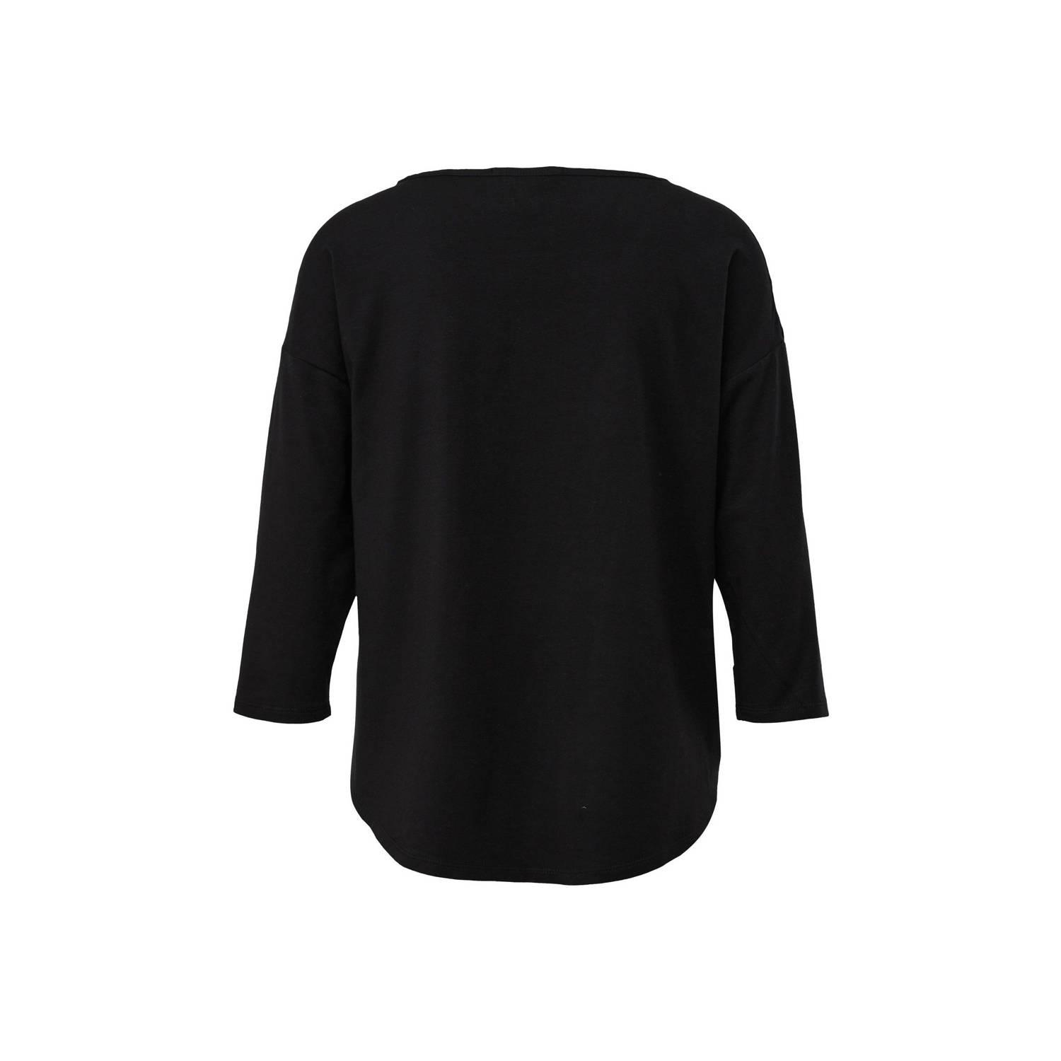 Q S by s.Oliver top zwart