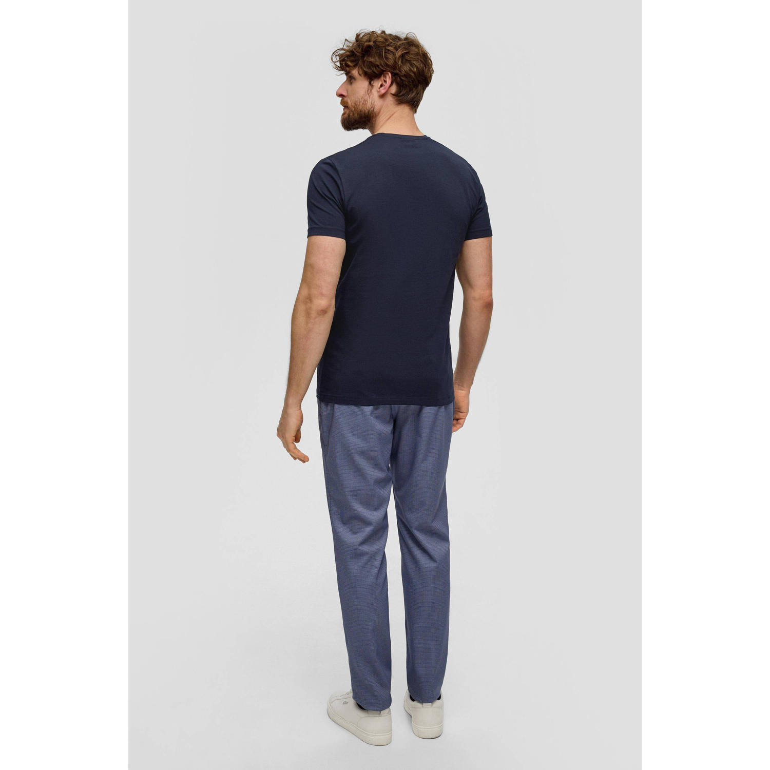 s.Oliver BLACK LABEL slim fit T-shirt marine