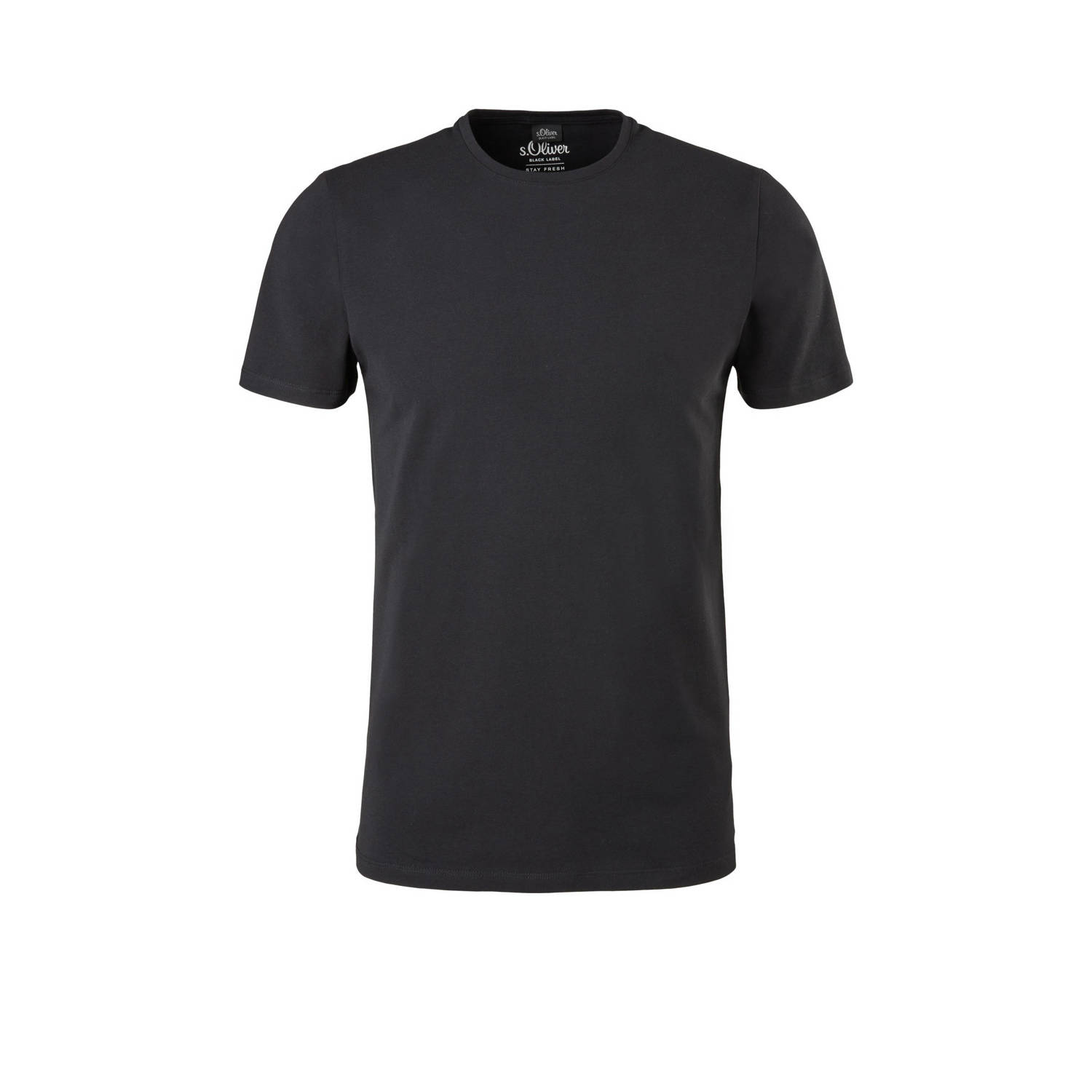 S. OLIVER BLACK LABEL T-shirt met ronde hals