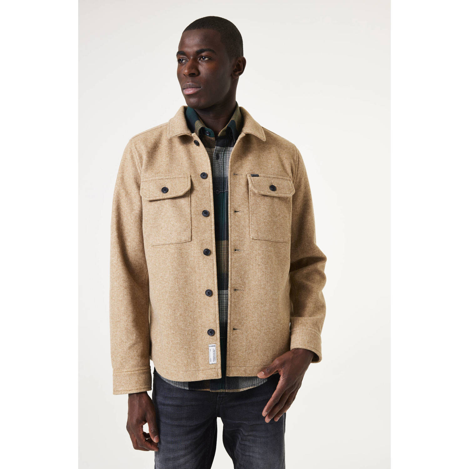 Garcia overshirt bruin