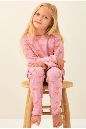 pyjama met strikjes print