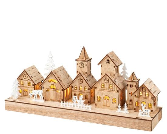 houten kerstdorpen