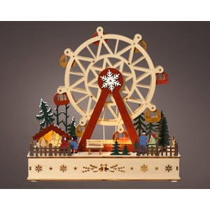LED kerstdorp binnen