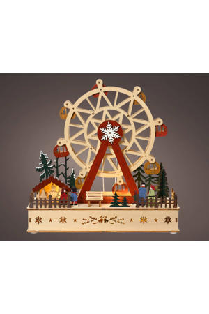 LED kerstdorp binnen