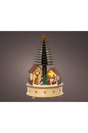 LED kerstdorp binnen