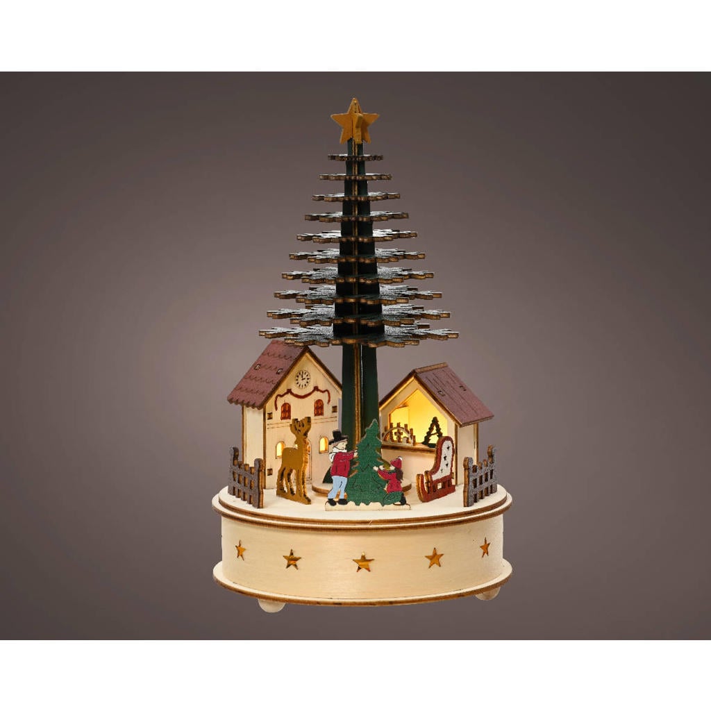 Lumineo LED kerstdorp binnen