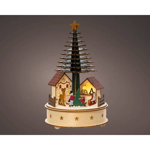 Lumineo LED kerstdorp binnen afbeelding