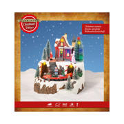 thumbnail: Lumineo LED kerstdorp binnen