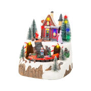 thumbnail: Lumineo LED kerstdorp binnen