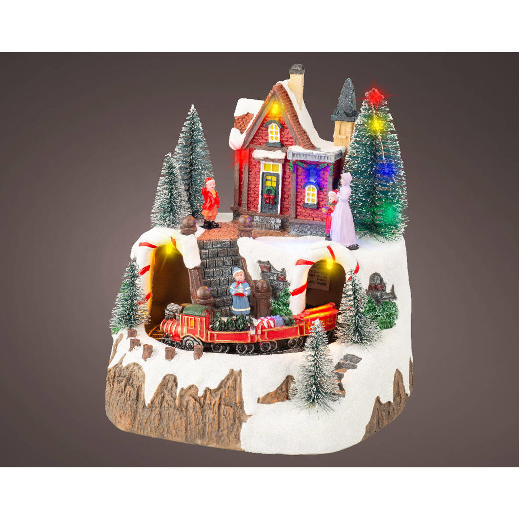 Lumineo LED kerstdorp binnen