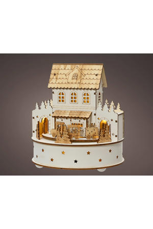 LED kerstdorp binnen
