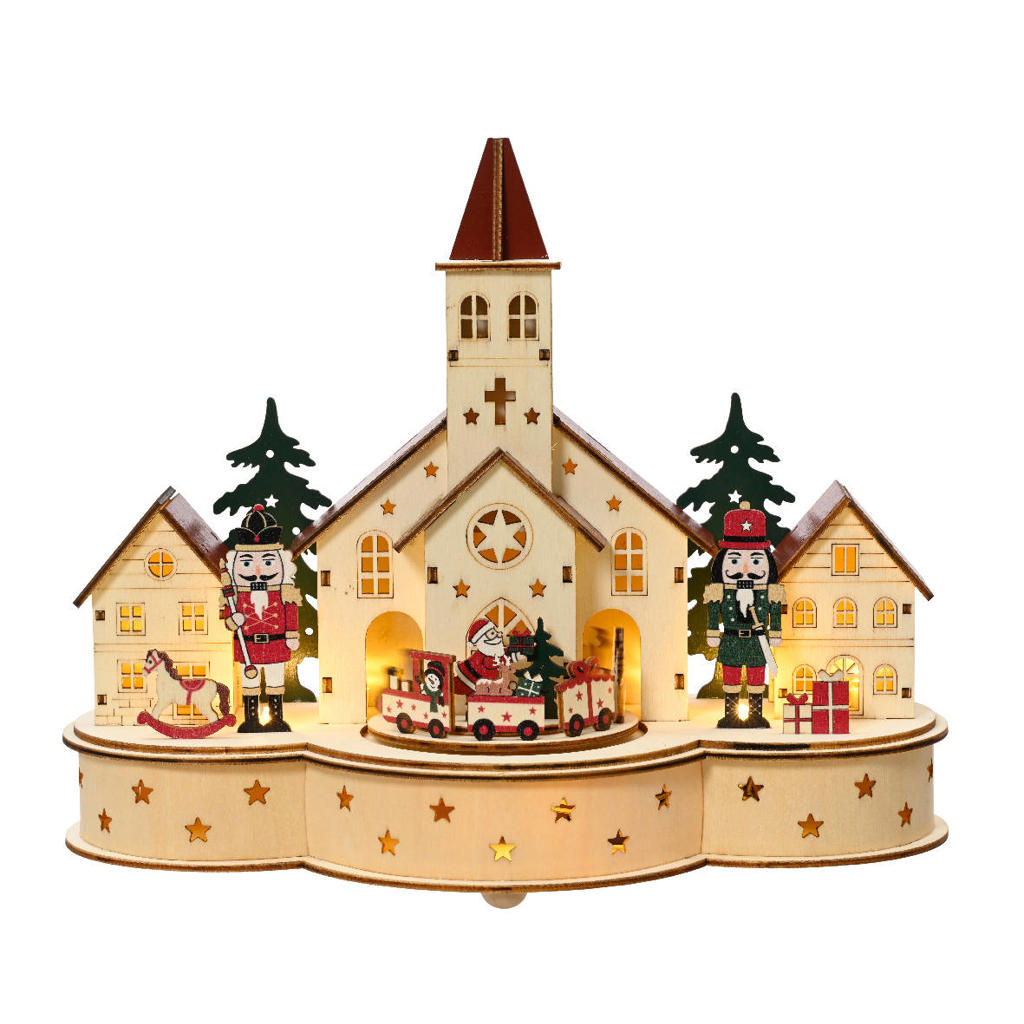 Lumineo LED kerstdorp binnen
