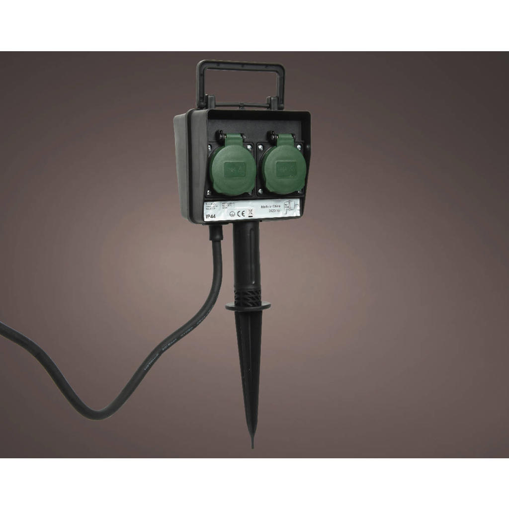 Lumineo Steker pvc buiten zwart/kleur(en)