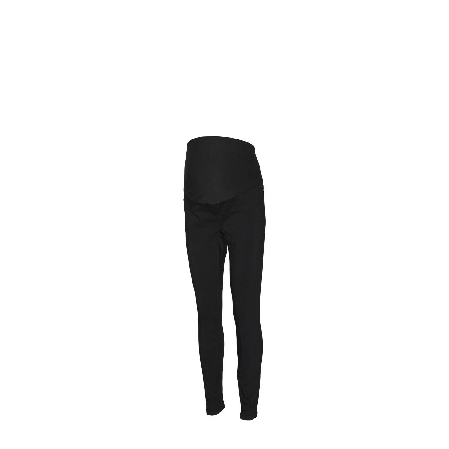 VERO MODA MATERNITY skinny zwangerschapstregging VMMELVA zwart Broek Dames Viscose XXL