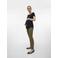 VERO MODA MATERNITY skinny zwangerschapstregging VMMELVA groen