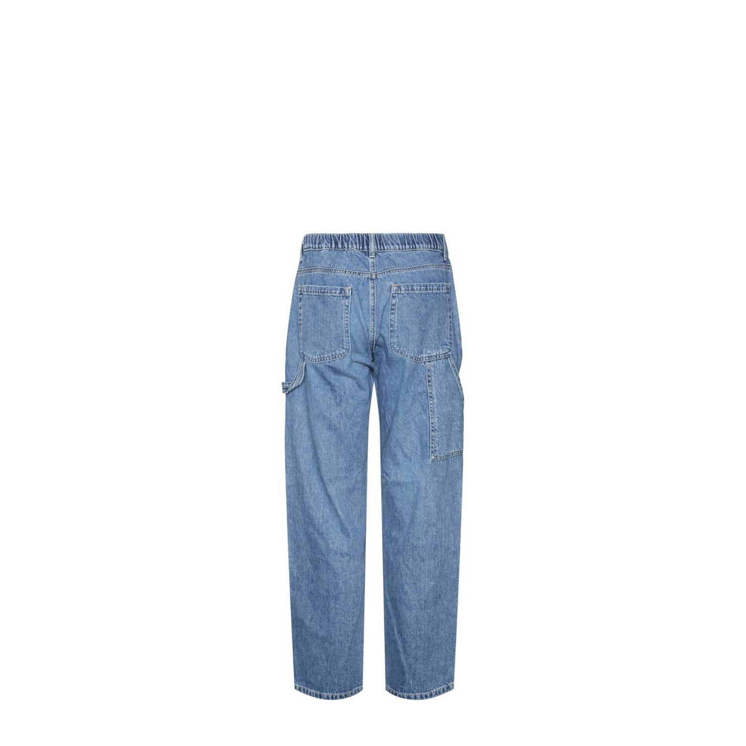 MAMALICIOUS zwangerschaps straight leg jeans MLKYOTO medium blue denim