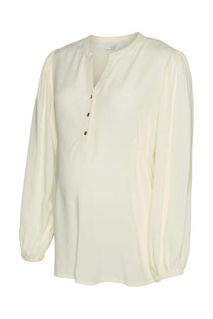 zwangerschapsblouse MLMERCY ecru