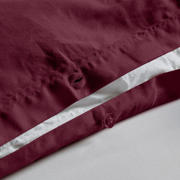 thumbnail: NOUS Living katoen satijnen dekbedovertrek 2-persoons rood (200x200 cm)