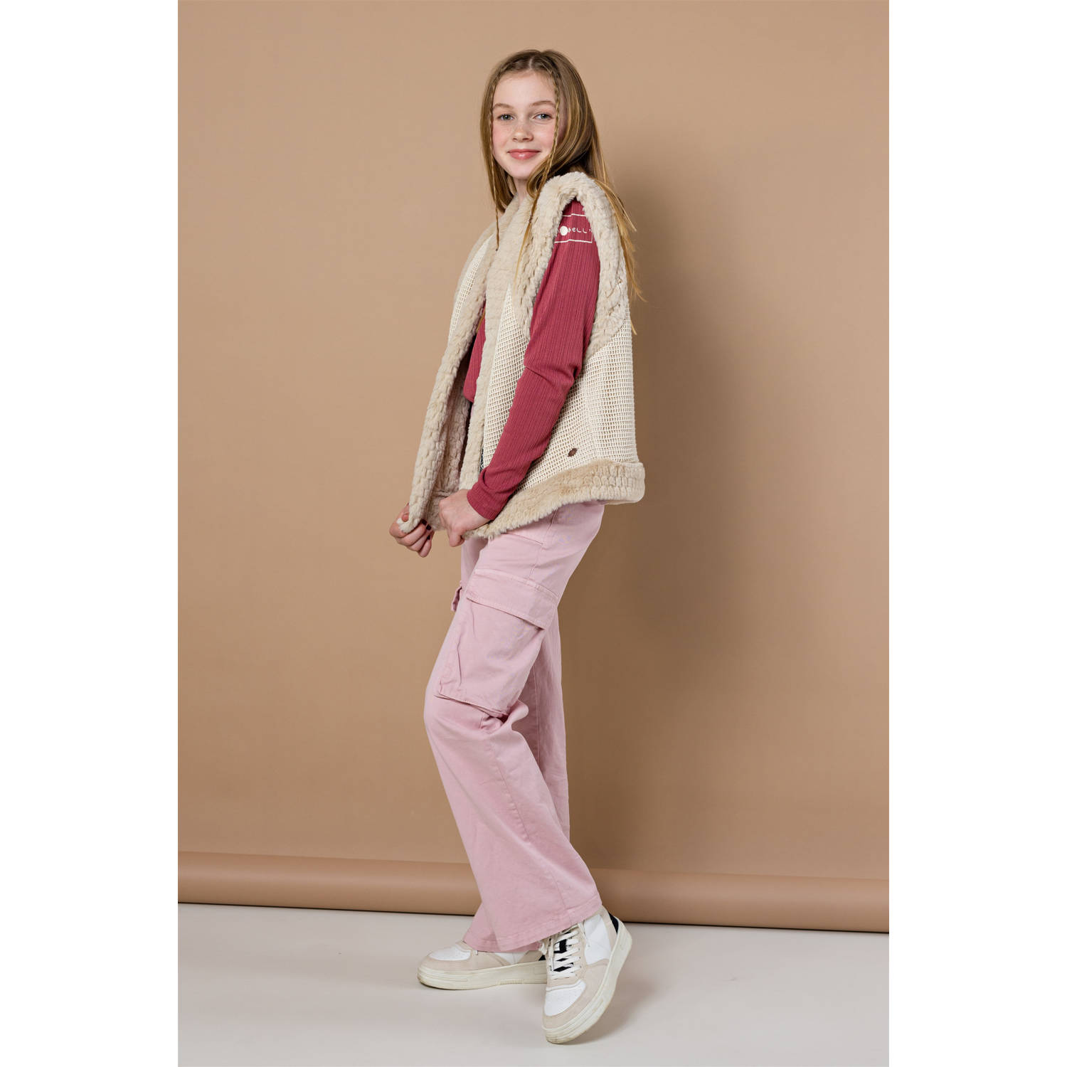 NoBell gilet Kiddy ivoor