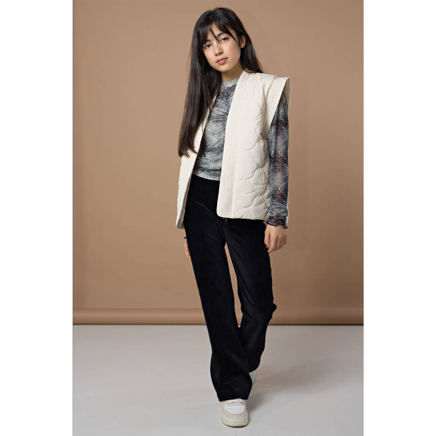NoBell flared broek Sady zwart