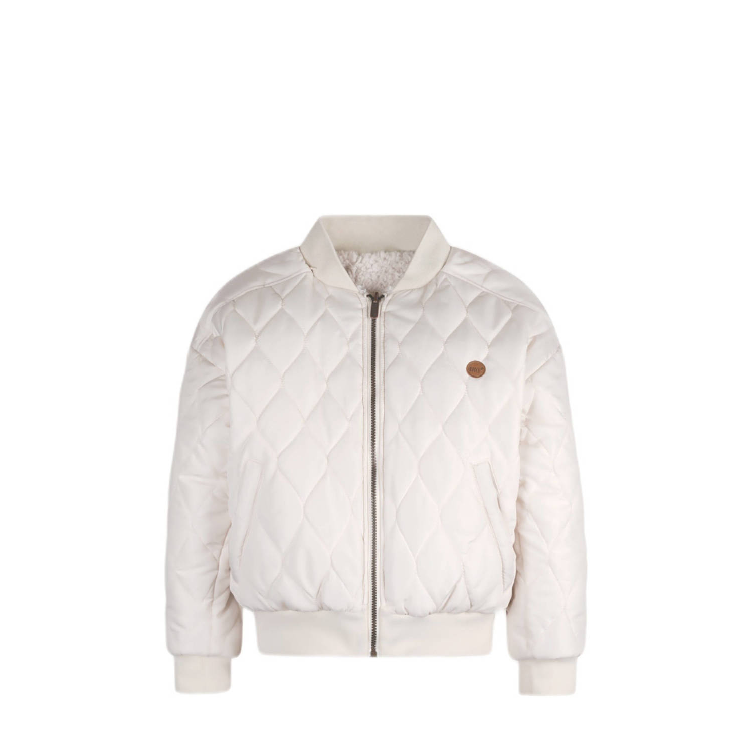 NoBell reversible quilted winterjas Bombi ivoor