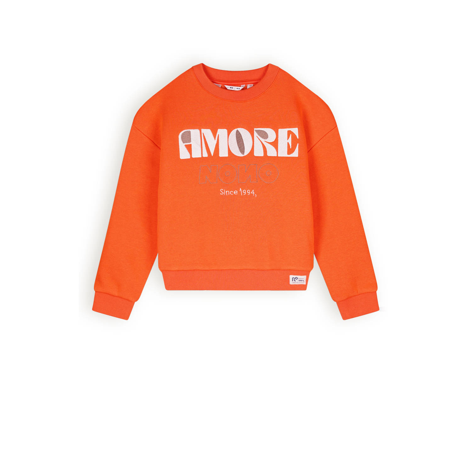 NONO Meisjes Truien & Vesten Ko Logo Sweater Oranje