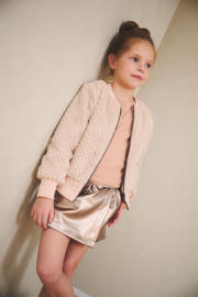 thumbnail: NONO imitatieleer skort bruin
