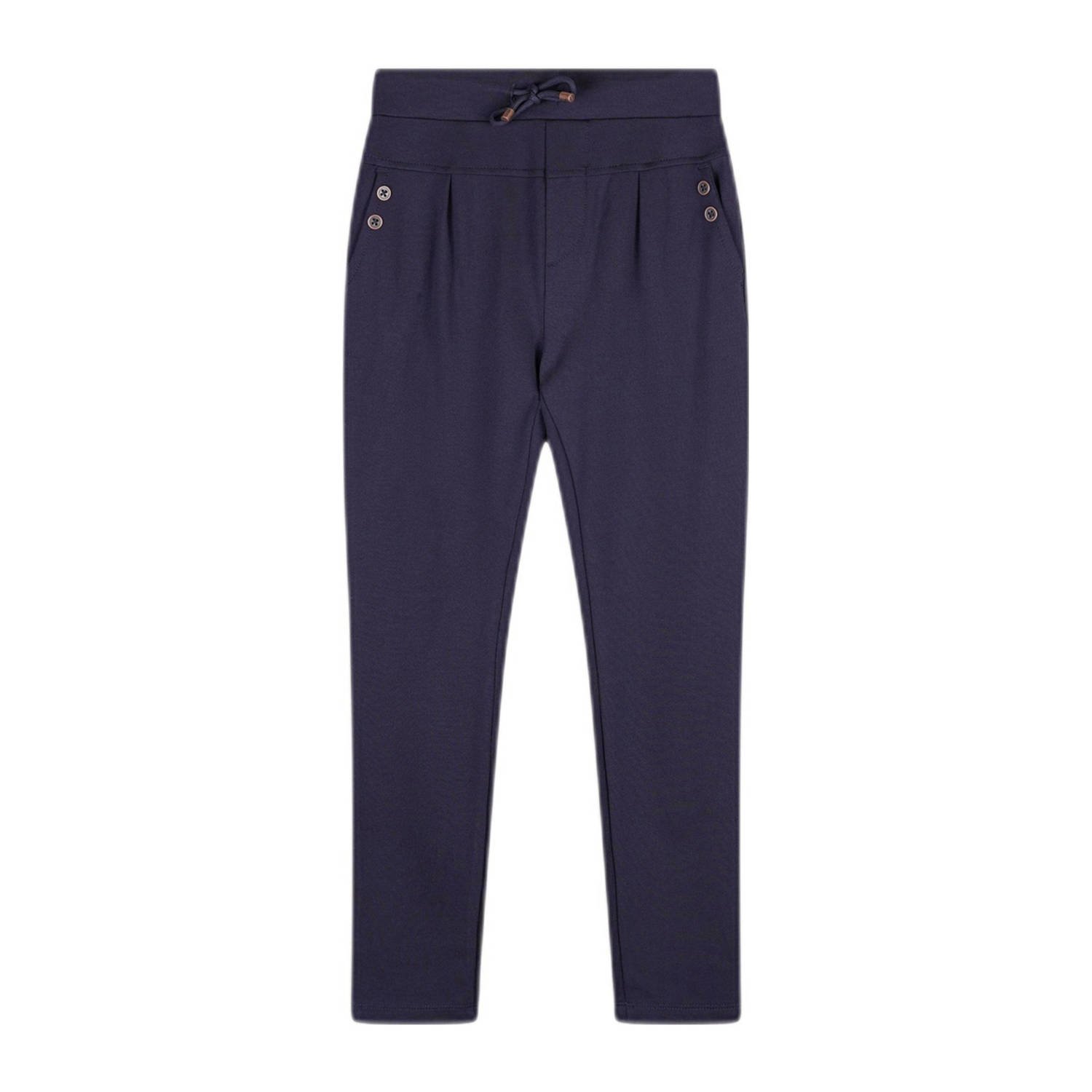 NONO skinny broek Snooze donkerblauw