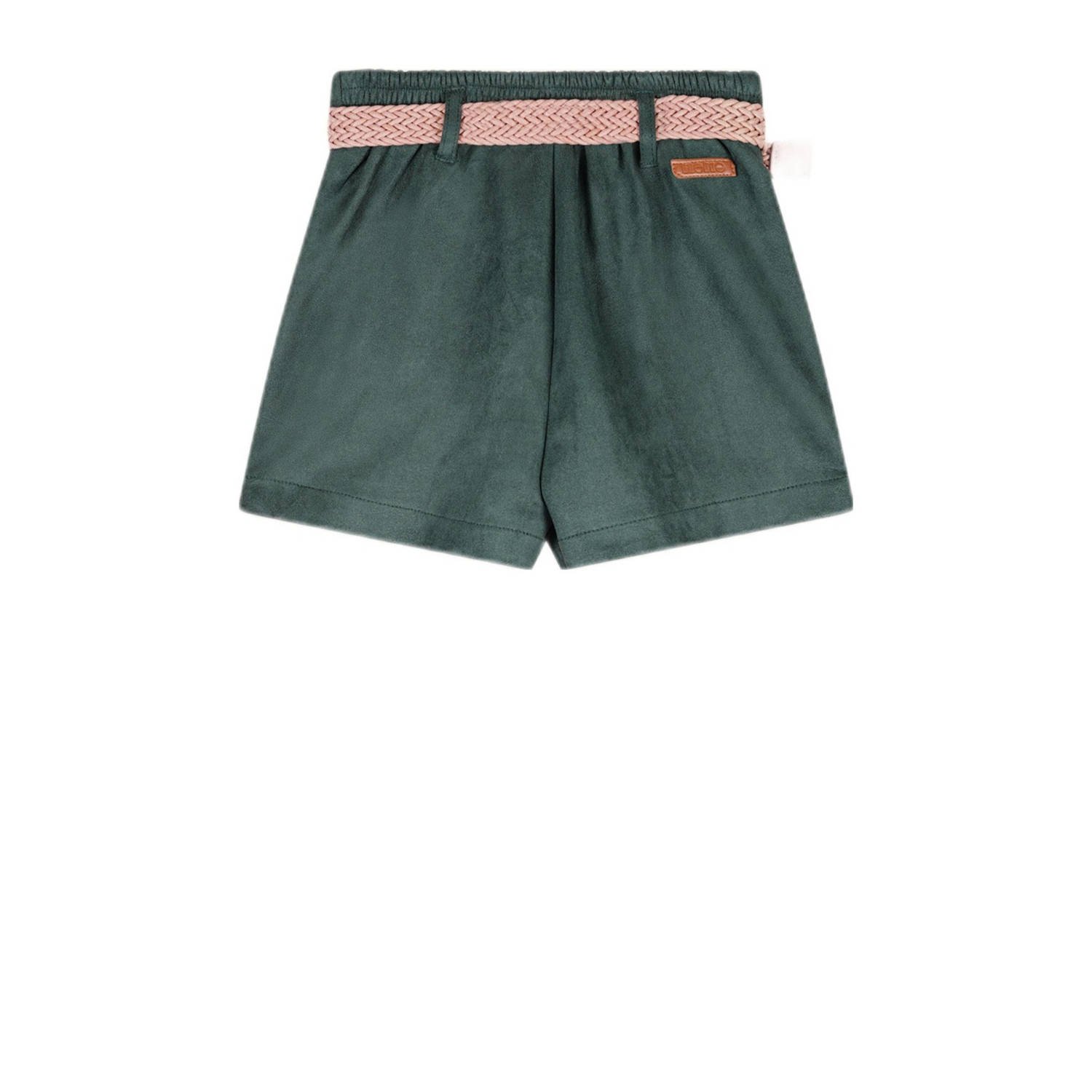 NONO regular fit casual short Sella groen