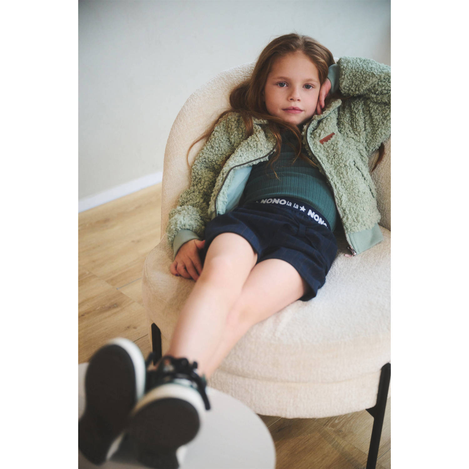 NONO skort donkerblauw