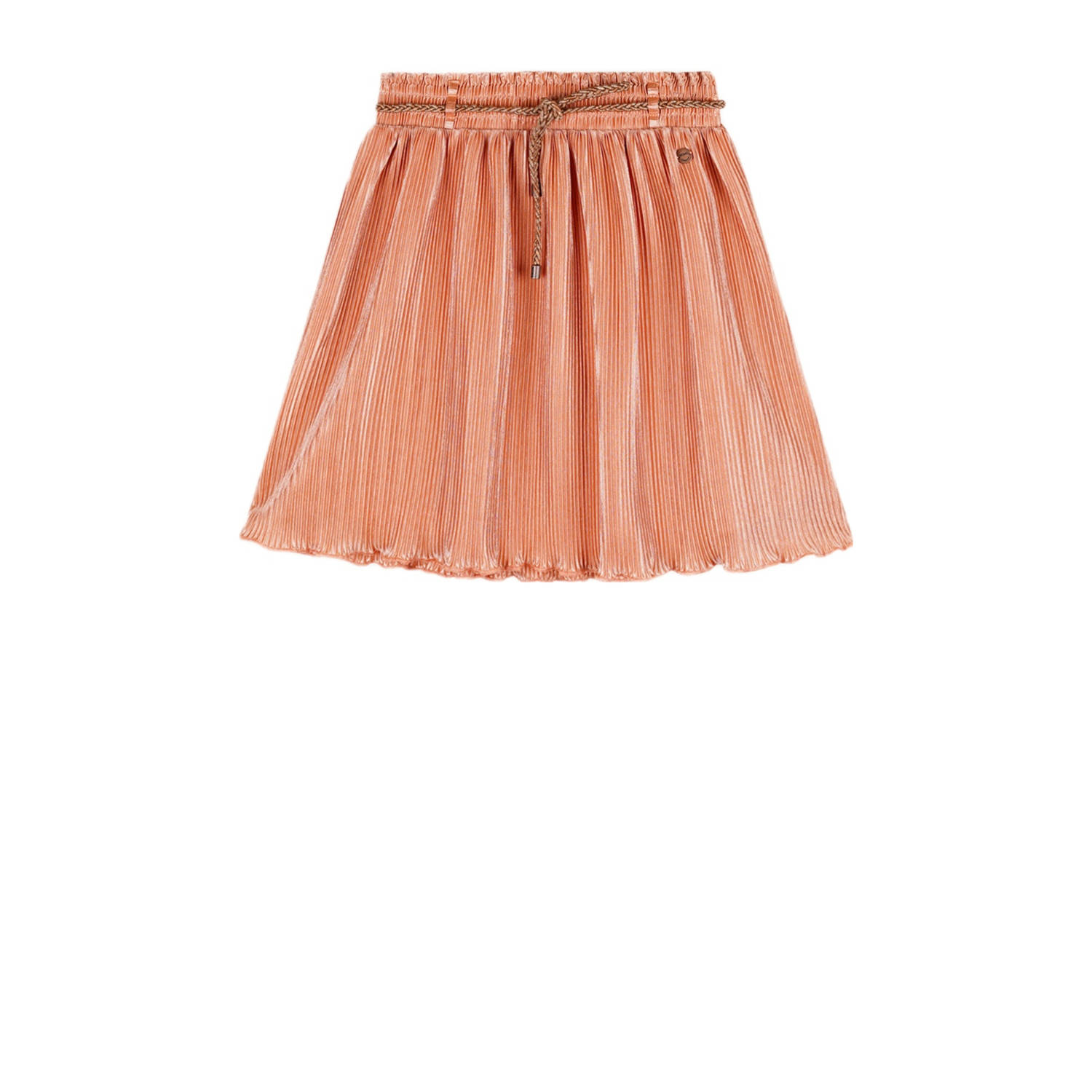 NONO Meisjes Rokken Nele Plissee Skirt Oranje