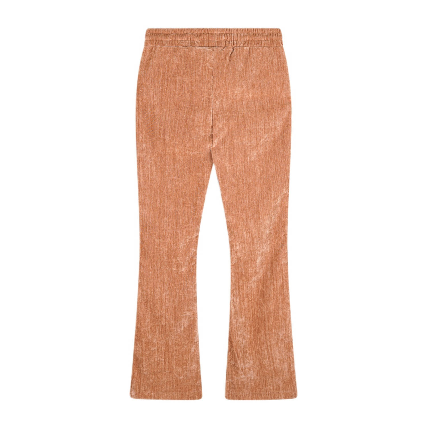 NONO flared broek Sady warmbruin