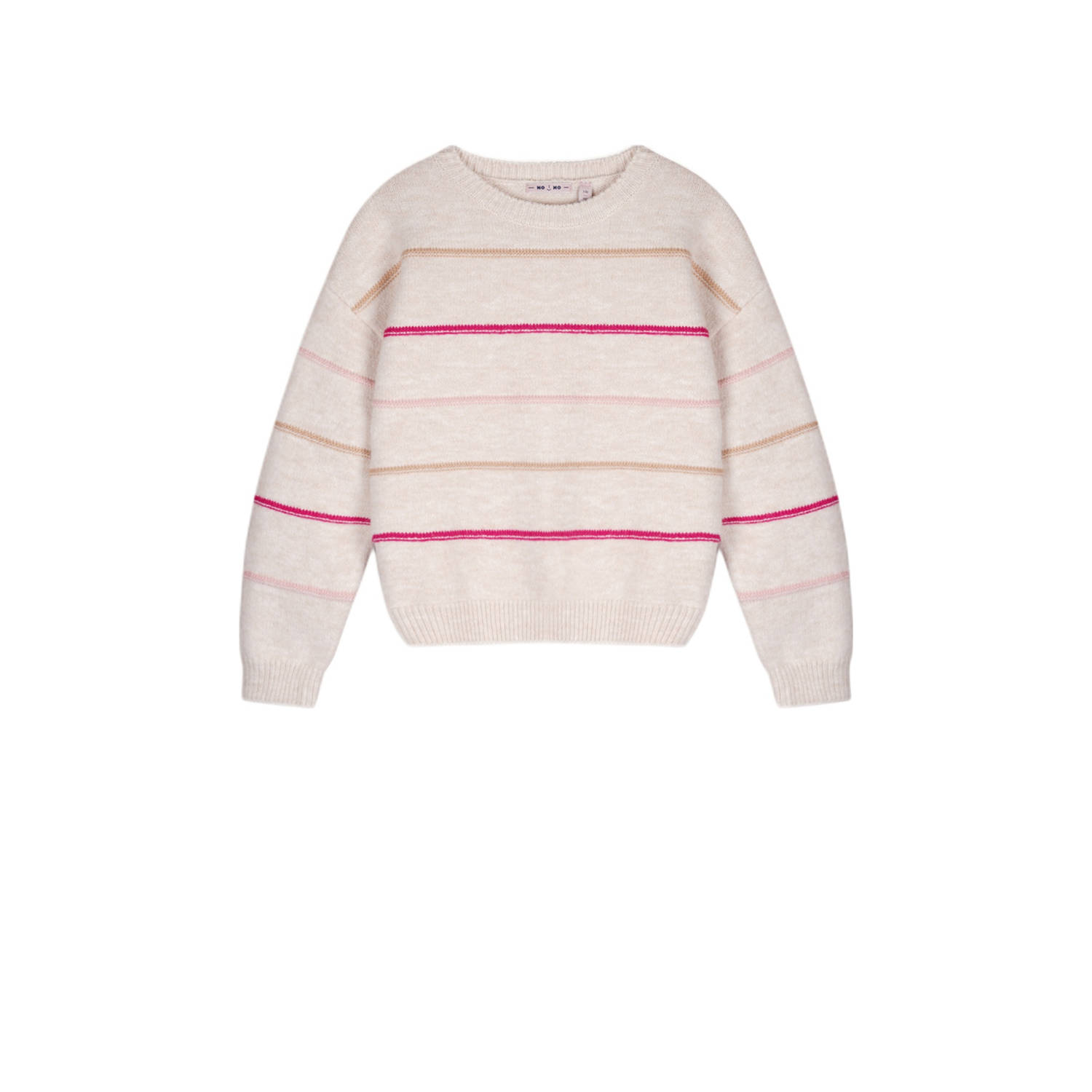 NONO Meisjes Truien & Vesten Kendra Striped Sweater Creme