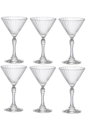 Martiniglazen America 20's - 160 ml - 6 stuks