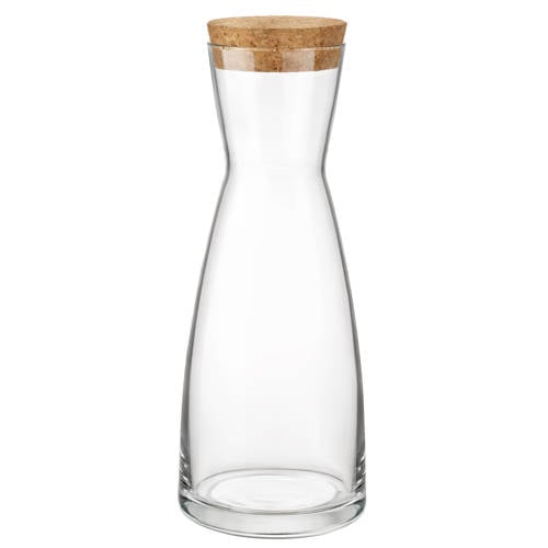 Bormioli Rocco Karaf Ypsilon met Kurk - 1 liter afbeelding