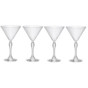 Martini Glazen America 20's - 240 ml - 4 stuks