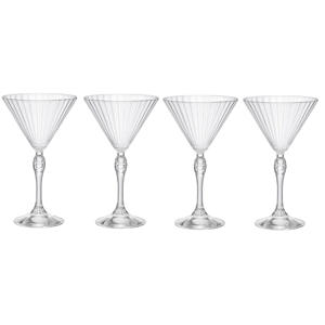 Martini Glazen America 20's - 240 ml - 4 stuks