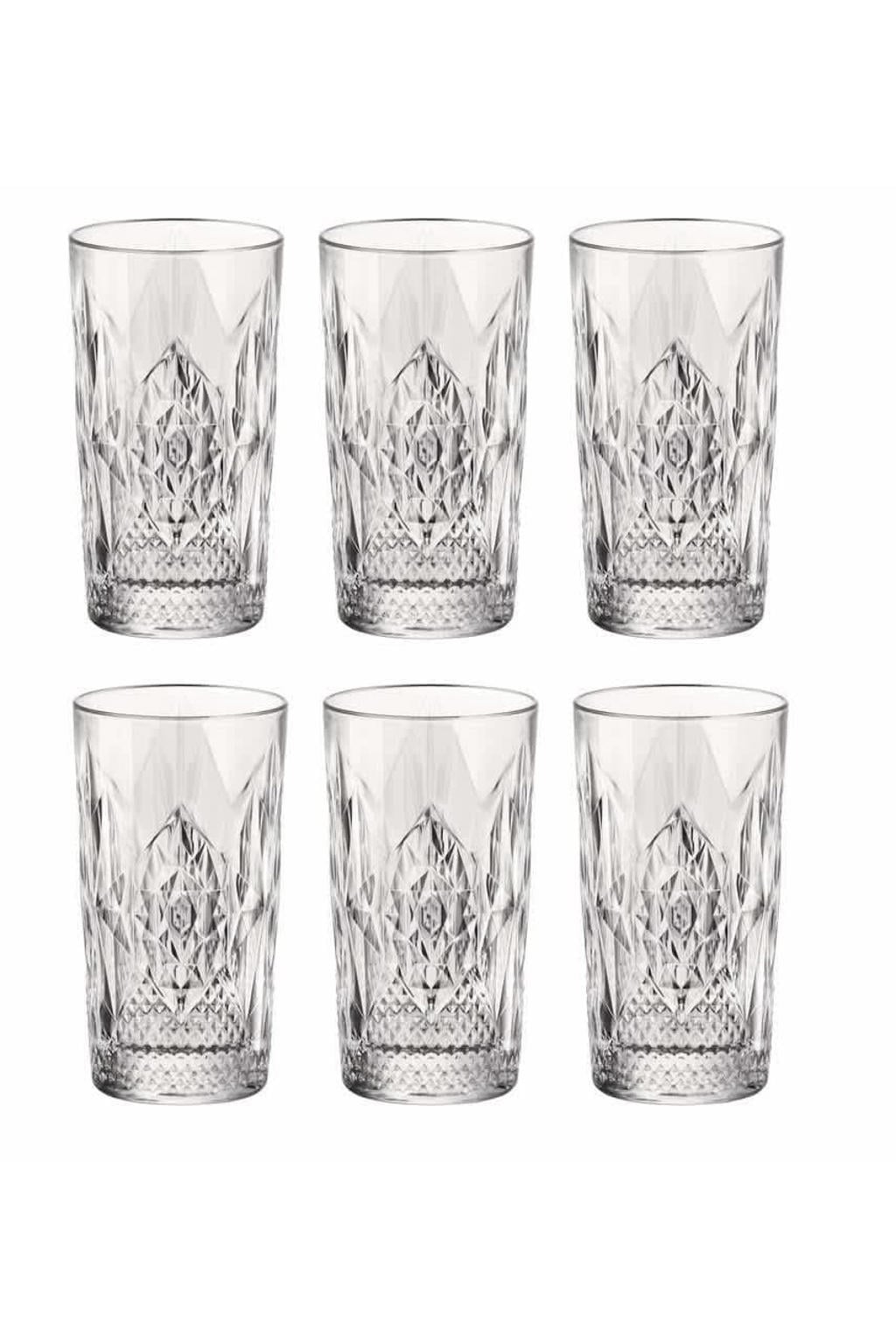 Bormioli Rocco Longdrinkglazen Stone - 490 ml - 6 stuks