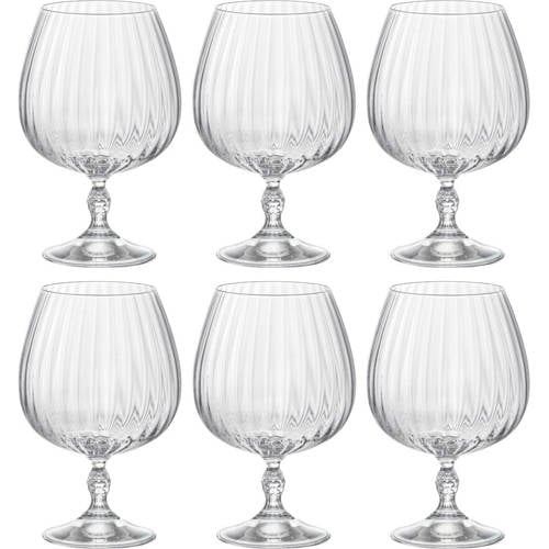 Bormioli Rocco Cognac Glazen America 20's - 650 ml - 6 stuks afbeelding