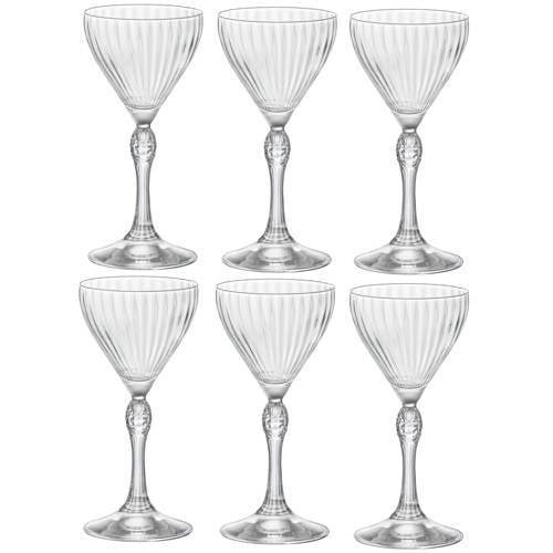Bormioli Rocco Likeurglazen America 20's 140 ml - 6 stuks afbeelding