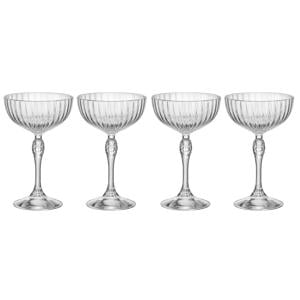 Cocktailglazen America 20's - 220 ml - 4 stuks