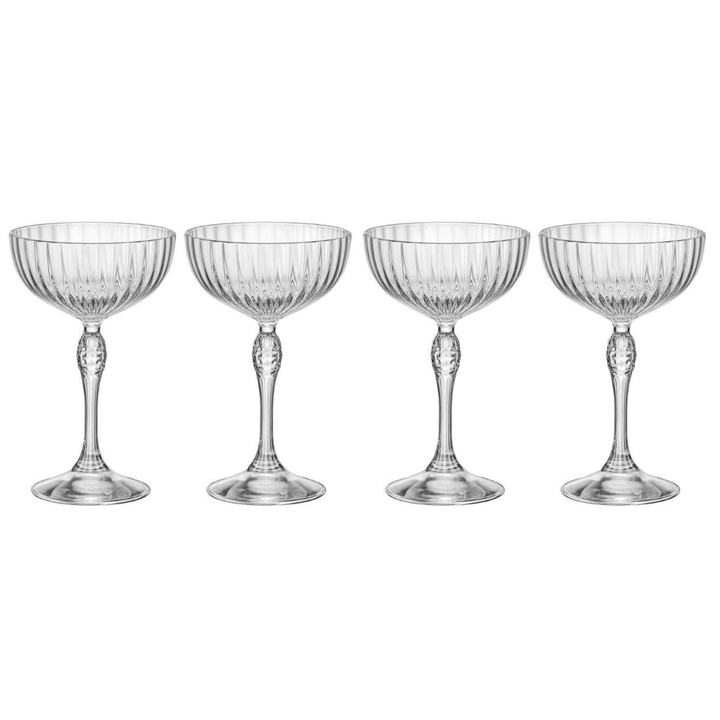 Bormioli Rocco Cocktailglazen America 20's - 220 ml - 4 stuks