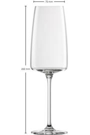 thumbnail: Schott Zwiesel Champagneglazen - Flutes - Vivid Senses Light & Fresh - 380 ml - 2 stuks