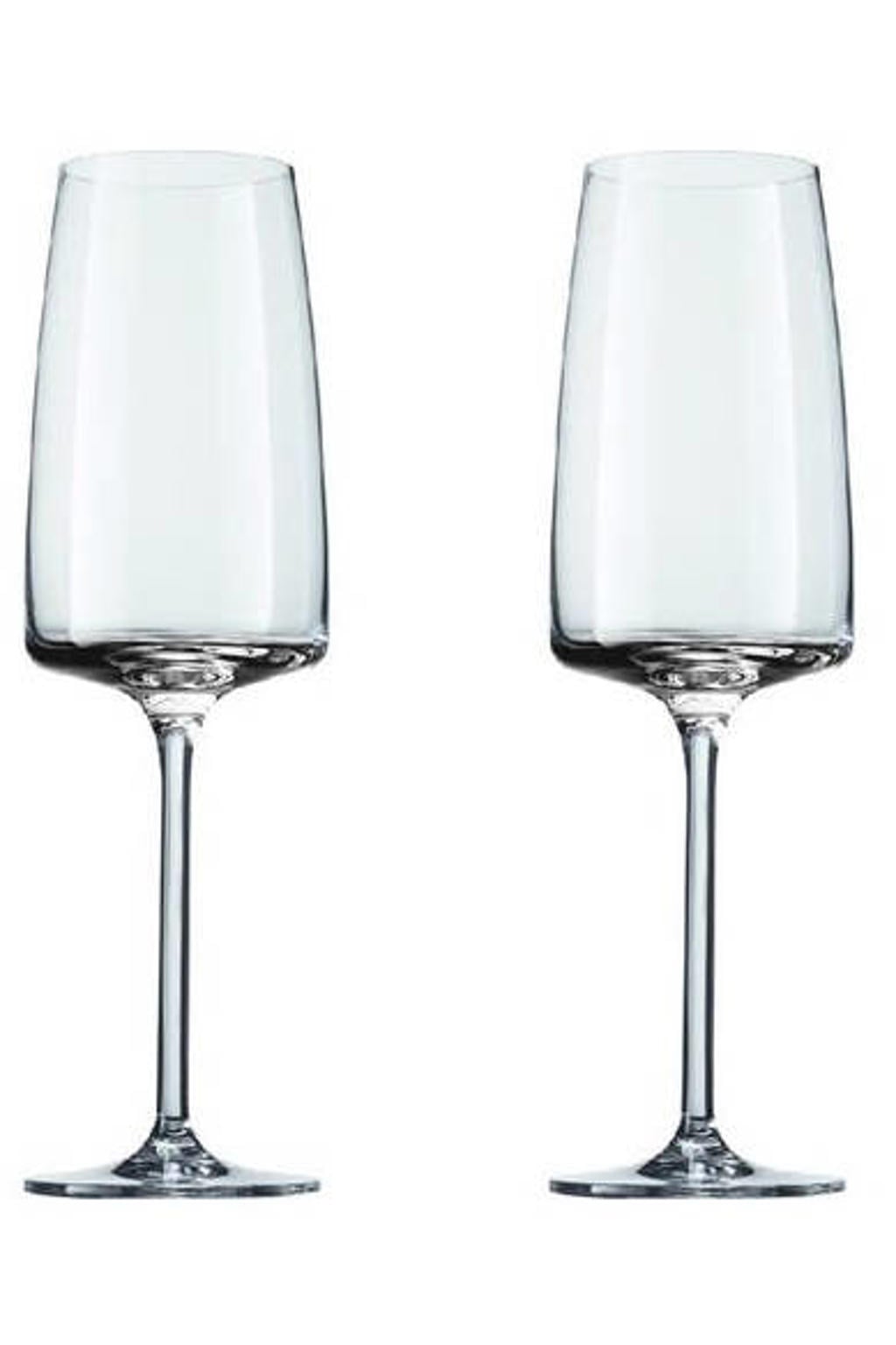 Schott Zwiesel Champagneglazen - Flutes - Vivid Senses Light & Fresh - 380 ml - 2 stuks