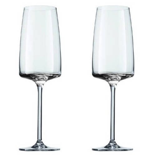 Schott Zwiesel Zwiesel Glas Champagneglazen Vivid Senses Light & Fresh - 380 ml - 2 stuks afbeelding