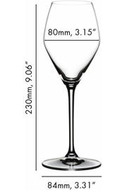 thumbnail: Riedel Rose Champagne Glazen Extreme - 322 ml - 2 stuks