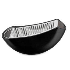 Rasp - met opvangbakje - Parmenide - AARU01 B - Zwart - door Alejandro Ruiz