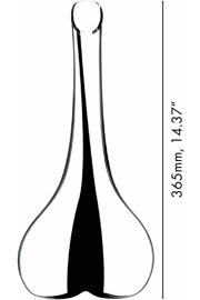 thumbnail: Riedel Decanteerkaraf Black Tie Smile - Handgemaakt - 750 ml